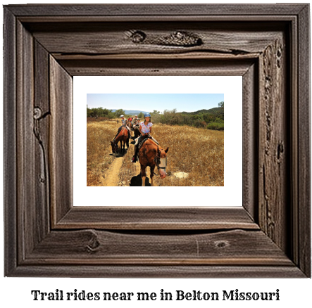 trail rides near me in Belton, Missouri